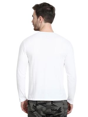 white solid t-shirt - 16917333 - Standard Image - 3