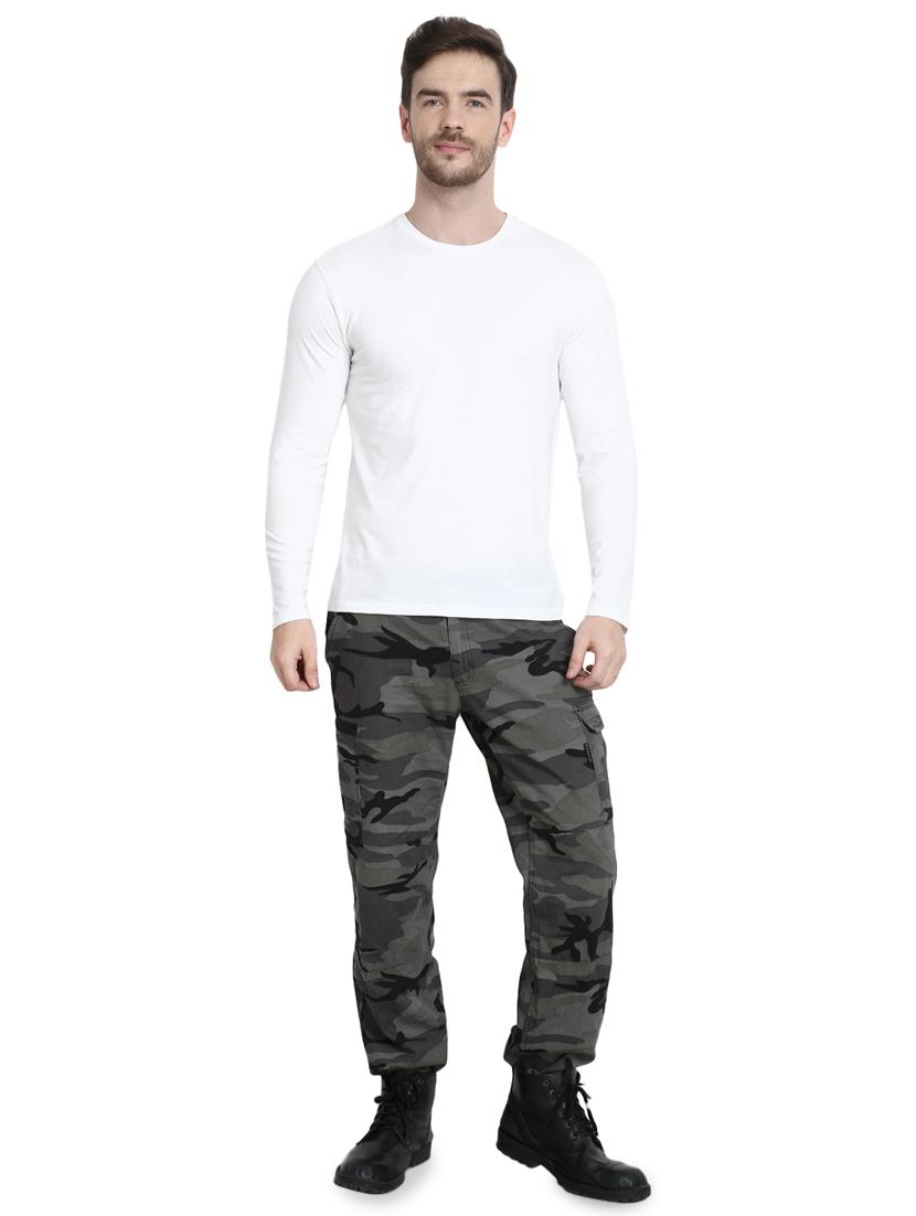 white solid t-shirt - 16917333 - Zoom Image - 4
