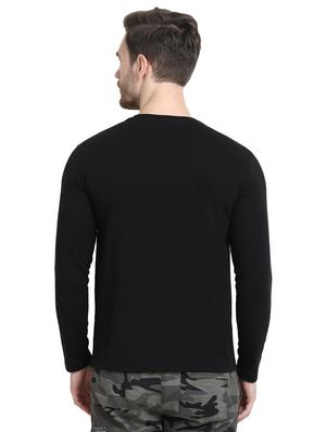 black solid t-shirt - 16917334 - Standard Image - 3