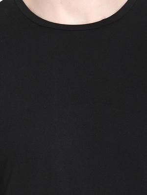 black solid t-shirt - 16917334 - Standard Image - 5