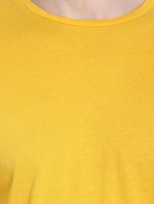 yellow solid t-shirt - 16917338 - Standard Image - 5