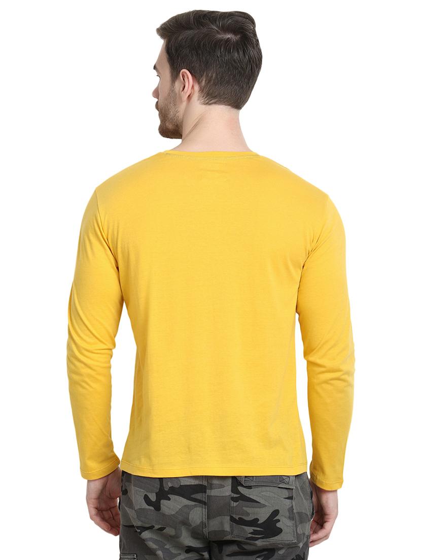 yellow solid t-shirt - 16917338 - Zoom Image - 3