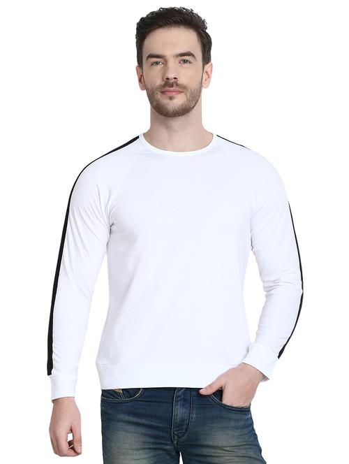 white taped raglan t-shirt - 16917339 - Standard Image - 1