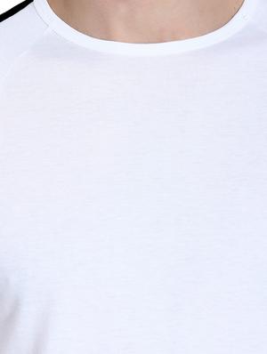 white taped raglan t-shirt - 16917339 - Standard Image - 5