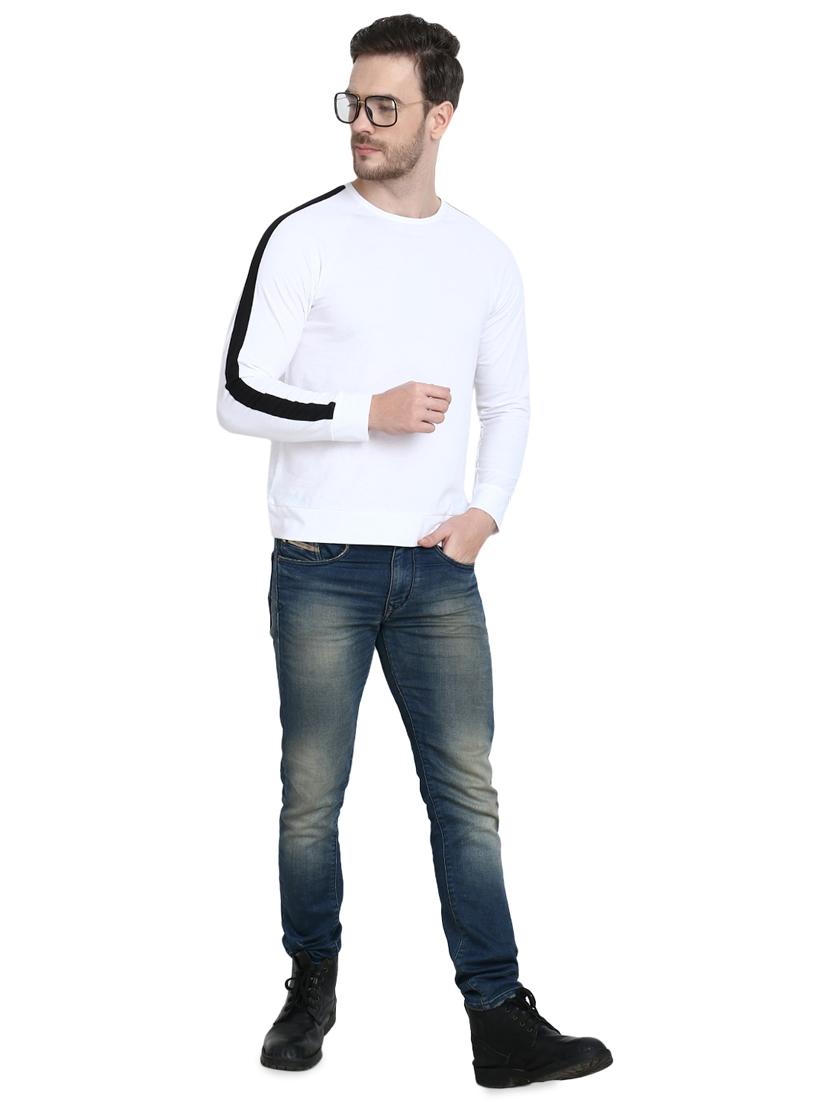 white taped raglan t-shirt - 16917339 - Zoom Image - 4
