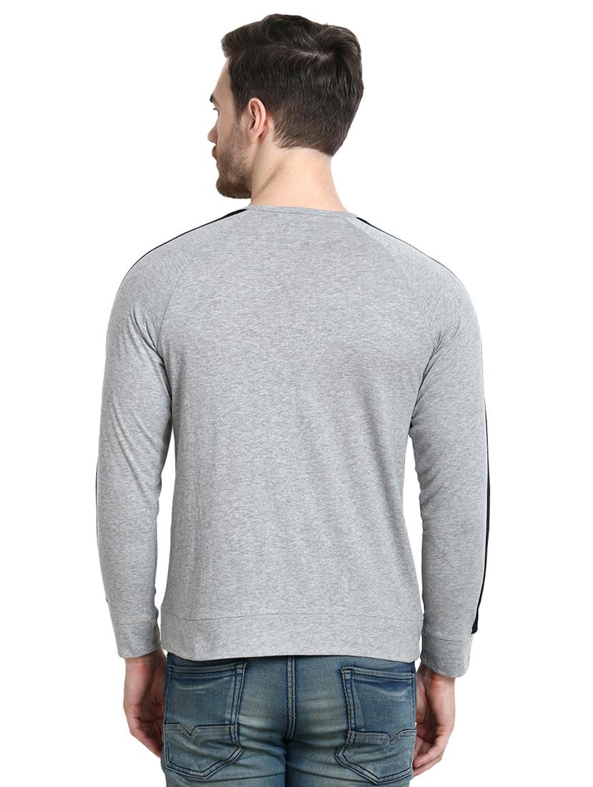 grey taped raglan t-shirt - 16917341 - Zoom Image - 3