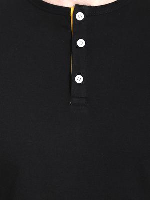black solid t-shirt - 16917344 - Standard Image - 5