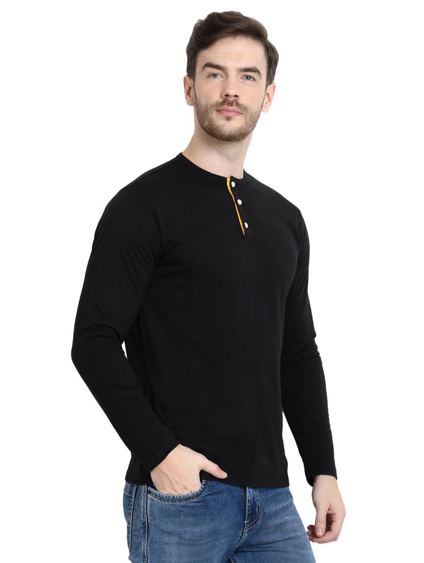 black solid t-shirt - 16917344 - Zoom Image - 2