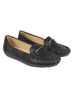 black slip on loafers - 16918126 - Standard Image - 3