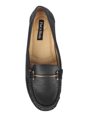 black slip on loafers - 16918126 - Standard Image - 5