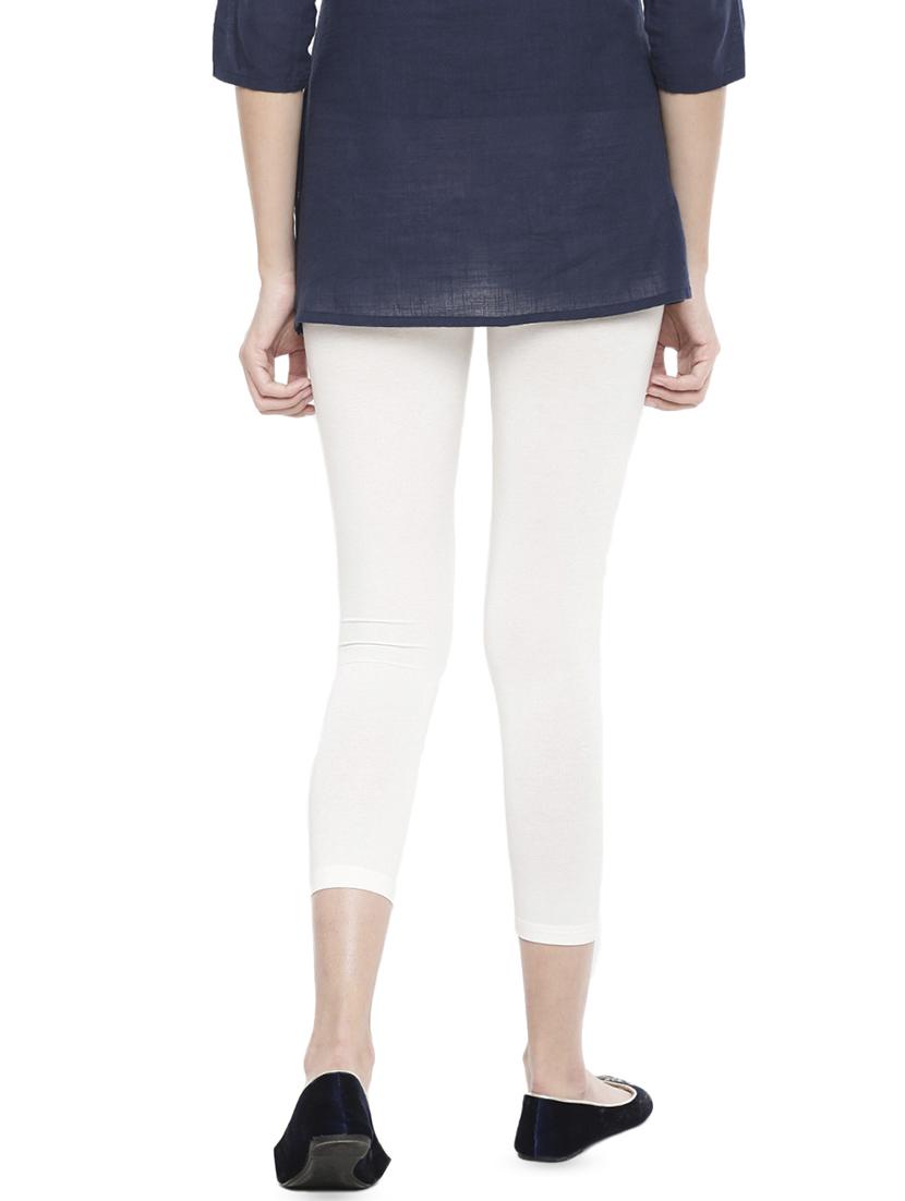 white viscose leggings - 16918280 - Zoom Image - 3