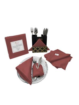 cotton paprica small dinner napkins - 16918515 - Standard Image - 2