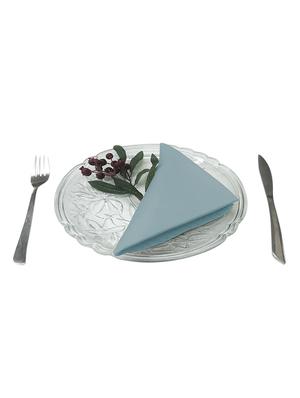 cotton blue stone small dinner napkins - 16918532 - Standard Image - 3