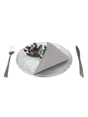 cotton cloud grey small dinner napkins - 16918534 - Standard Image - 3