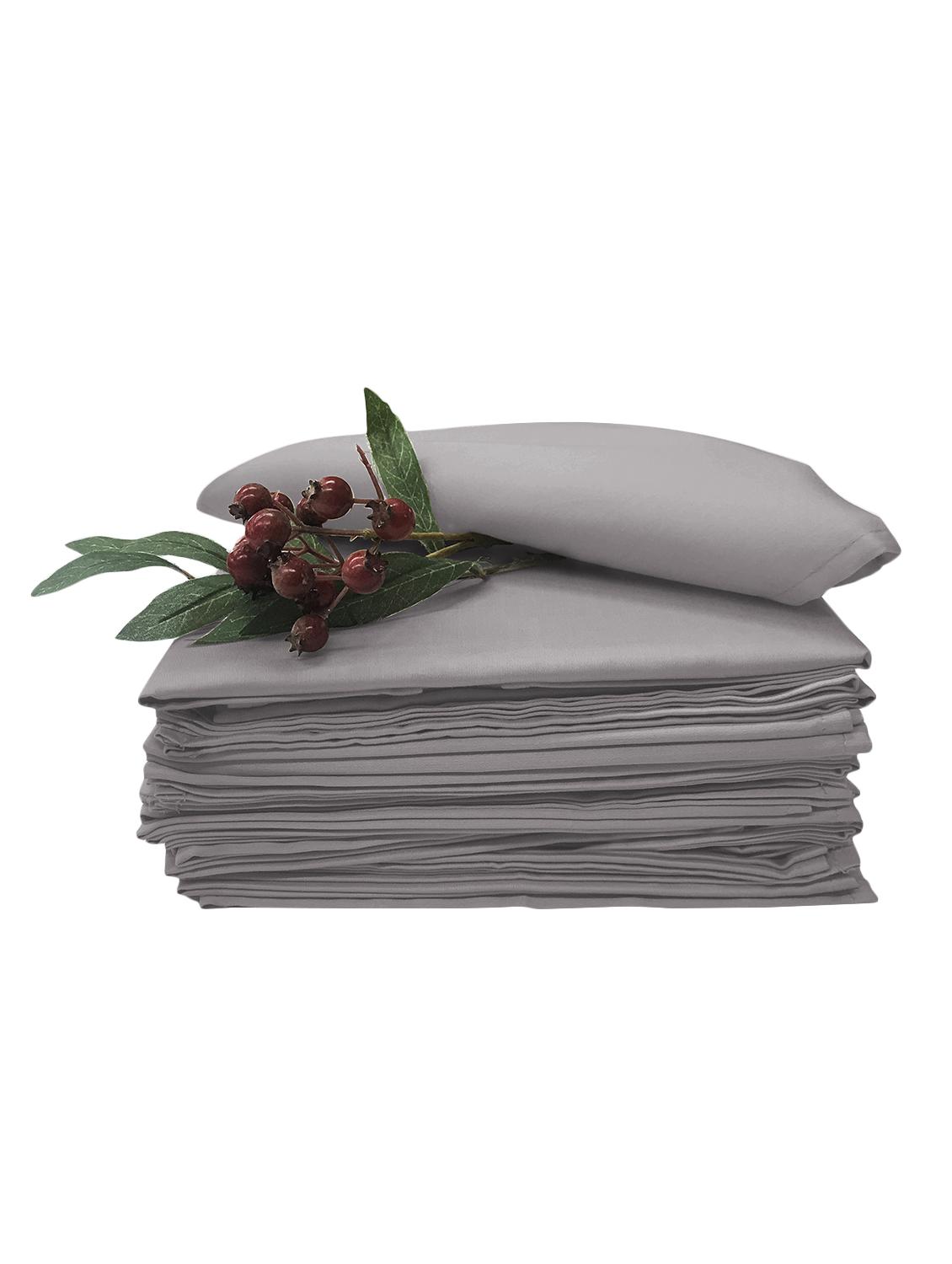 cotton cloud grey small dinner napkins - 16918534 - Zoom Image - 1
