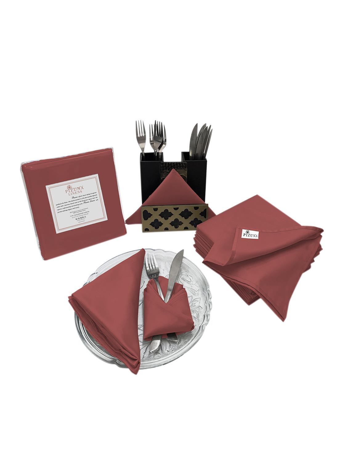 cotton paprica small dinner napkins - 16918537 - Zoom Image - 2