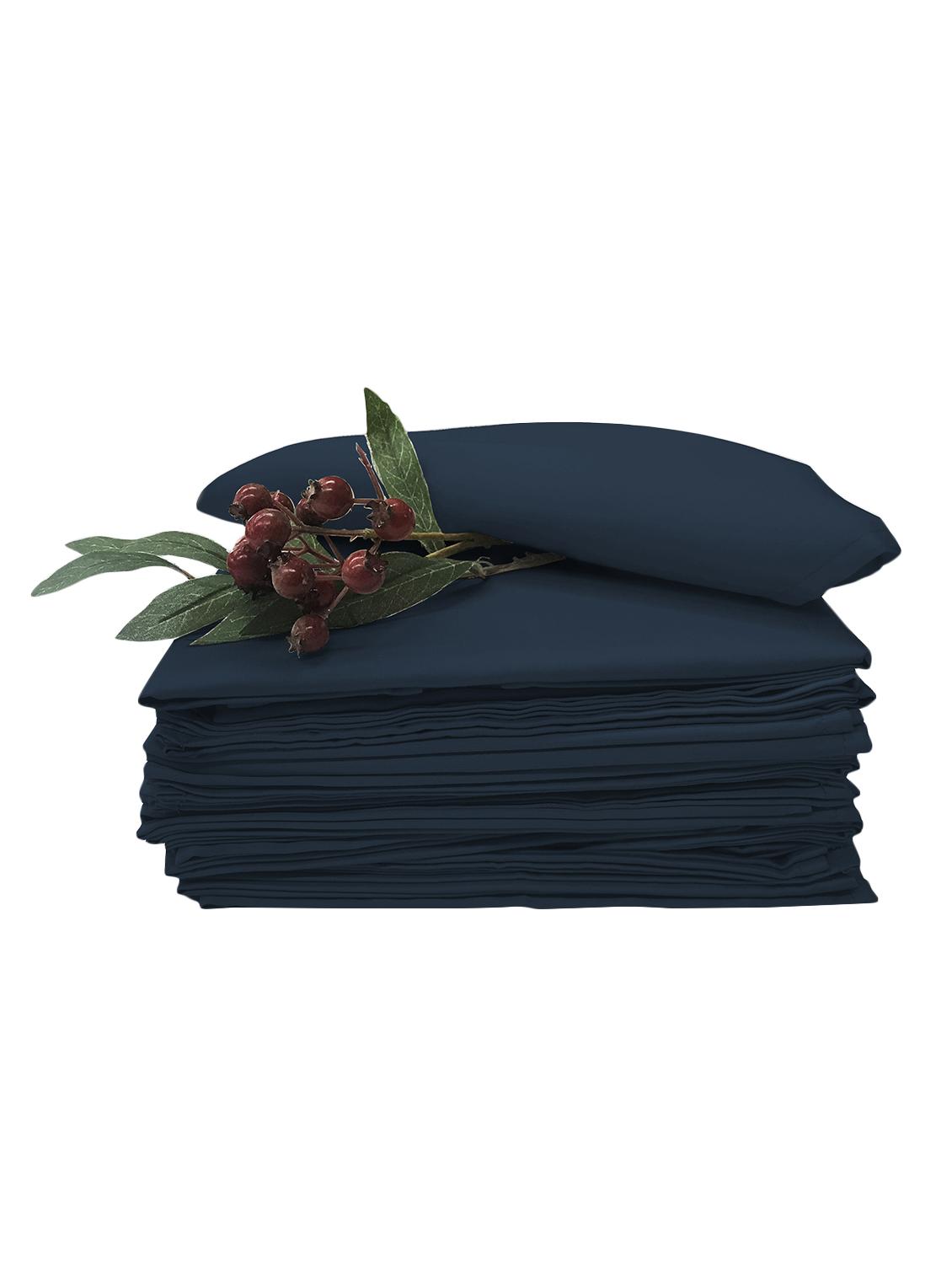 cotton denim blue small dinner napkins - 16918538 - Zoom Image - 1