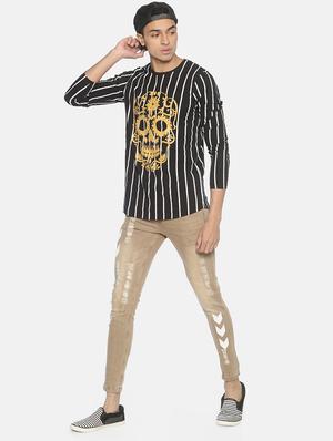 black striped t-shirt - 16919076 - Standard Image - 4