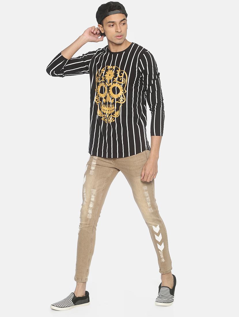 black striped t-shirt - 16919076 - Zoom Image - 4