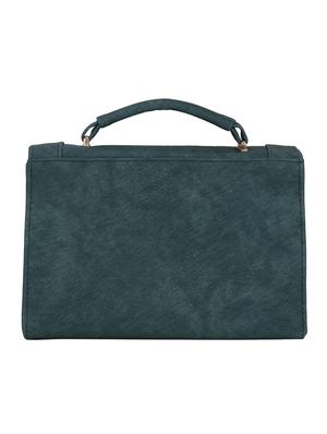 green leatherette (pu) regular sling bag - 16919125 - Standard Image - 2