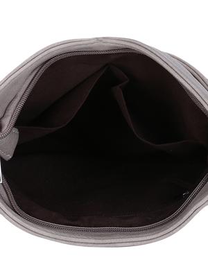 grey leatherette (pu) regular sling bag - 16919127 - Standard Image - 3