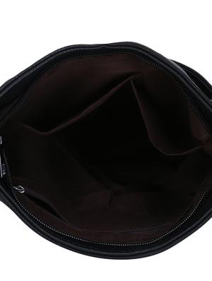 black leatherette (pu) regular sling bag - 16919128 - Standard Image - 3