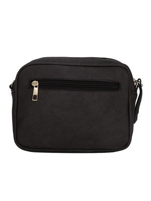 brown leatherette (pu) regular sling bag - 16919143 - Standard Image - 2
