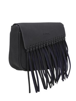 grey leatherette (pu) regular sling bag - 16919151 - Standard Image - 4