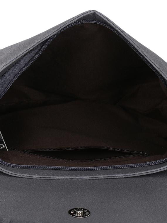 grey leatherette (pu) regular sling bag - 16919151 - Zoom Image - 3