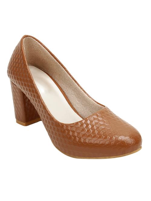 tan slip on pumps - 16920114 - Very Small Image - 1