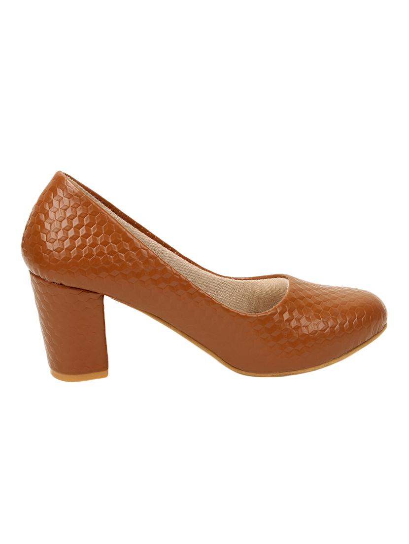 tan slip on pumps - 16920114 - Zoom Image - 2