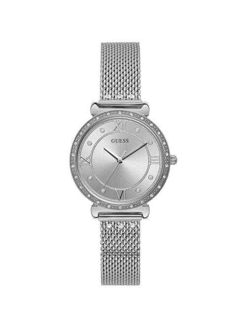 guess jewel silver rose gold watch for women-w1289l1 - 16920302 - Very Small Image - 1