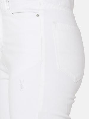 high rise distressed jeans - 16920554 - Standard Image - 5
