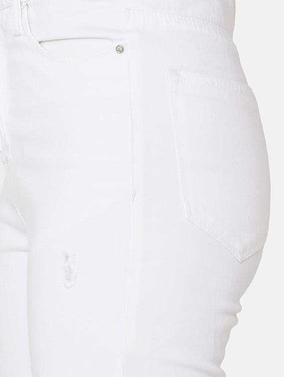 high rise distressed jeans - 16920554 - Zoom Image - 5