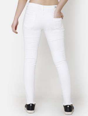 mid rise stone washed jeans - 16920555 - Standard Image - 3