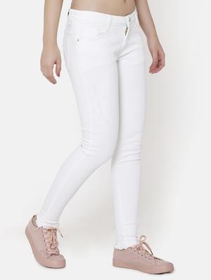 mid rise solid jeans - 16920556 - Standard Image - 2