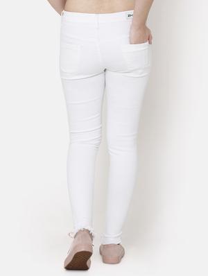 mid rise solid jeans - 16920556 - Standard Image - 3