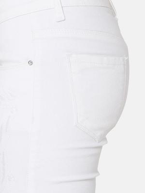 mid rise solid jeans - 16920556 - Standard Image - 5