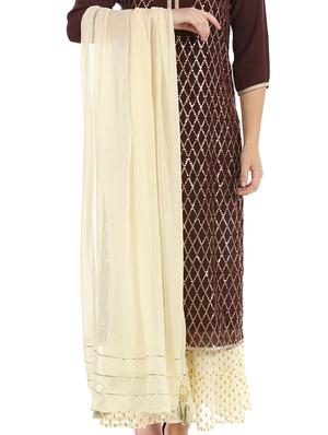 sequined straight kurta - 16920856 - Standard Image - 6