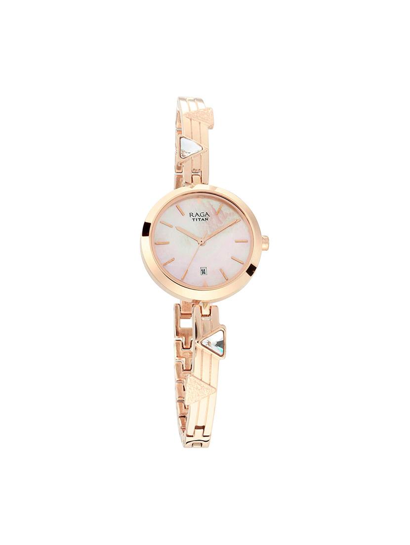 titan viva analog pink dial women's watch-2606wm04 - 16921001 - Zoom Image - 1