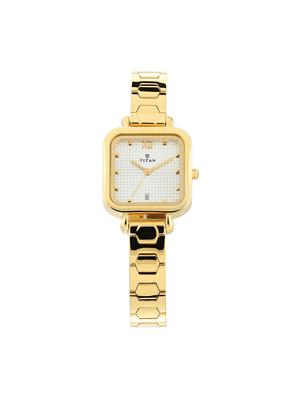 titan karishma analog champagne dial women's watch-2626ym01 - 16921012 - Standard Image - 2