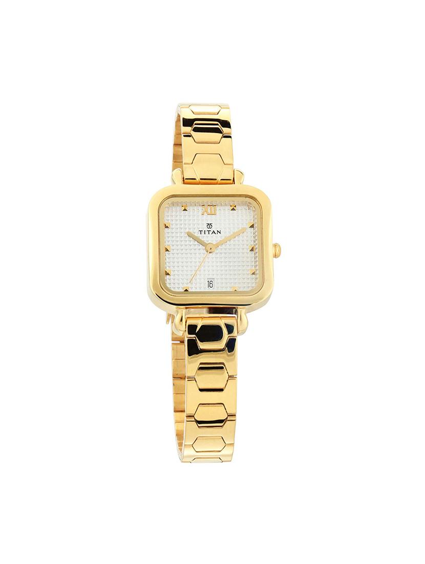 titan karishma analog champagne dial women's watch-2626ym01 - 16921012 - Zoom Image - 1