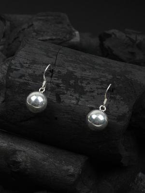 silver drop earring - 16921043 - Standard Image - 3