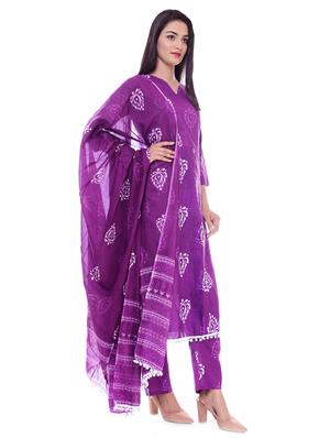 printed kurta palazzo set - 16921187 - Standard Image - 2