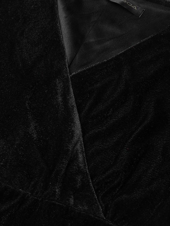 overlap detail velvet sheath dress - 16921430 - Zoom Image - 5