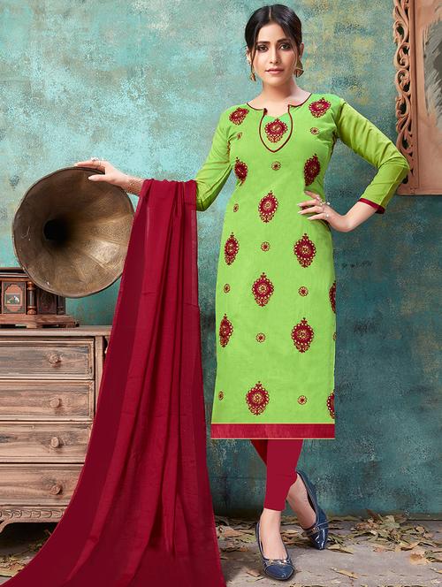 embroiders suits unstitched suit - 16922409 - Standard Image - 1