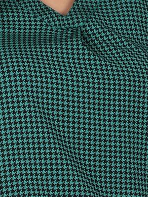 v-neck houndstooth top - 16922548 - Standard Image - 6