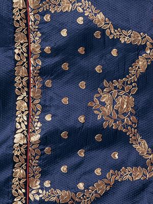solid bordered saree with blouse - 16923629 - Standard Image - 3