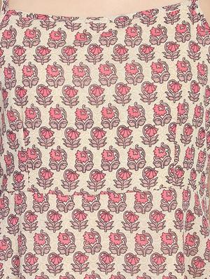 cami neck floral flared dress - 16923760 - Standard Image - 5