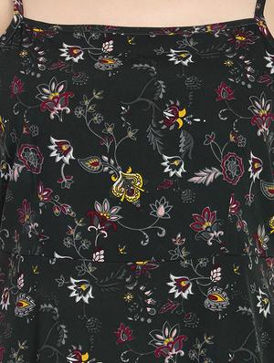 cami neck floral flared dress - 16923762 - Standard Image - 5